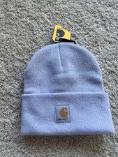 Carhartt Beanie Child Youth Hat Acrylic Purple Lilac Ribbed NWT One Size