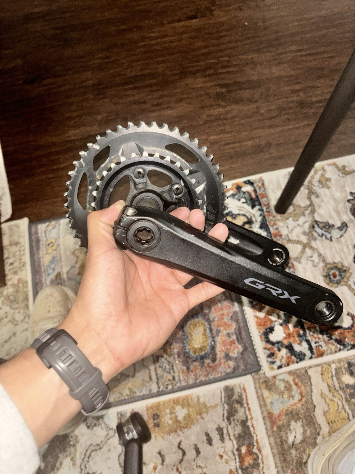 Shimano GRX 172.5mm Crankset Aluminum Gravel Bike 2x11