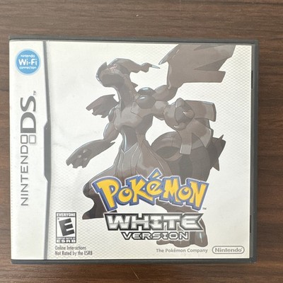 Nintendo Pokémon White Version Nintendo DS Complete Case Manual Inserts NTSC-U/C
