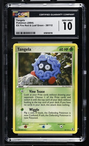Tangela graded CGC 10 for sale on eBay