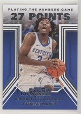2020 Panini Contenders Draft Picks Playing the Numbers Game Tyrese Maxey #9 1u6