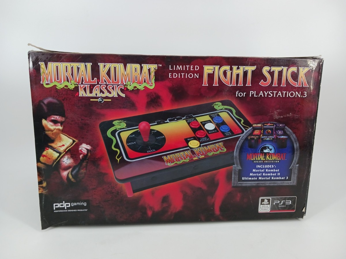 Mortal Kombat Fight Stick for PS3 美品 Mortal Kombat Klassic Limited Edition Fight Stick For