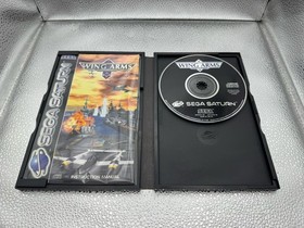 Wing Arms Sega Saturn W/Manual Retro PAL 1995 #0028