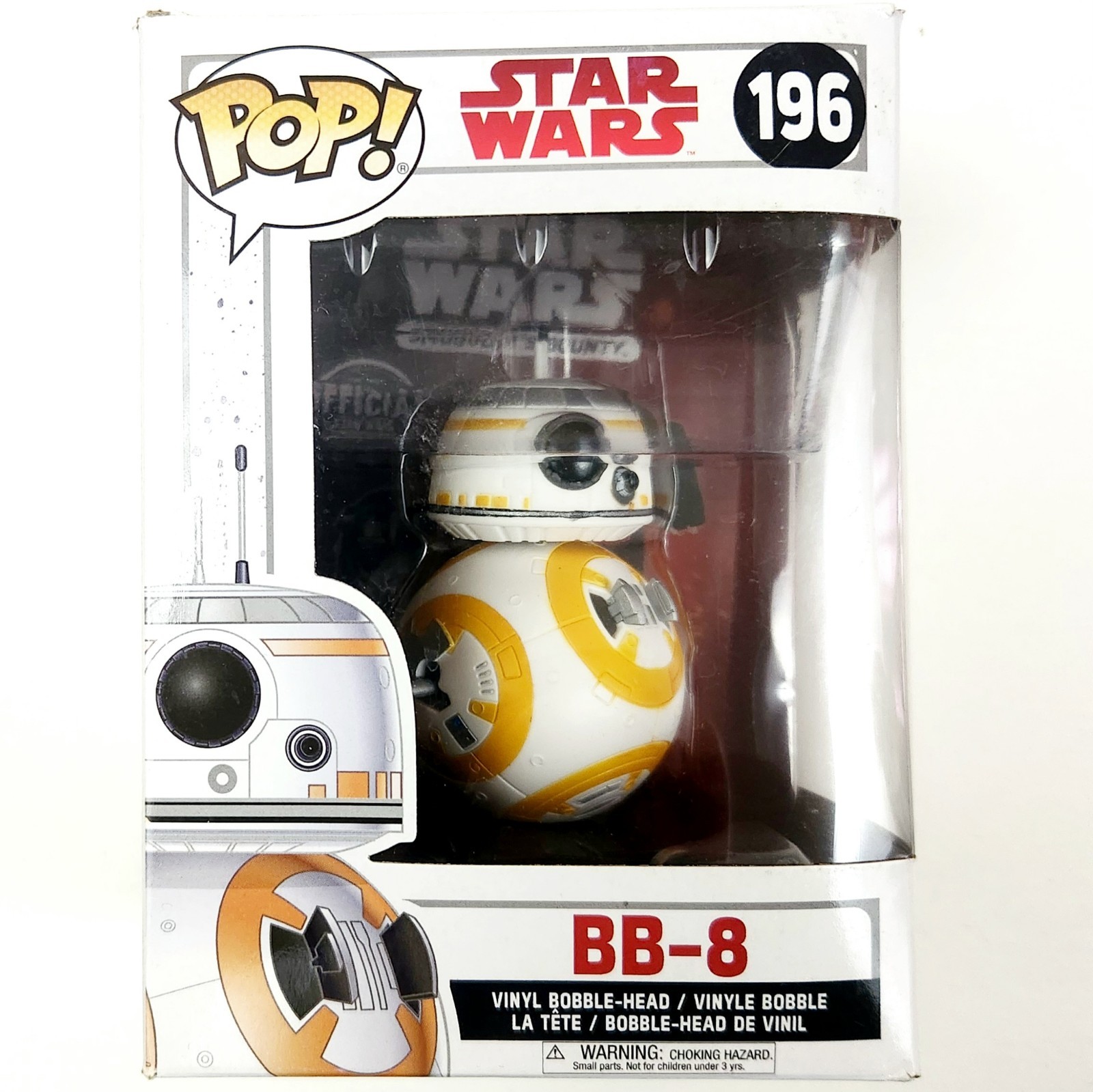Funko Pop BB-8 #196 Star Wars The Last Jedi 2017 Vinyl Colle