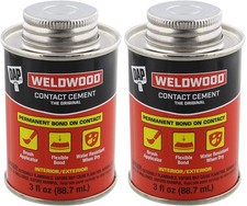 DAP 00107 Weldwood Original Contact Cement, 3 oz - 2 Pack for Strong Bonds