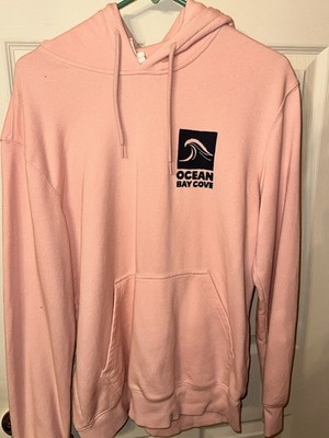 H&M Ocean Bay Cove Men's Pink Hoodie Small