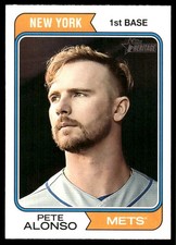 Pete Alonso 2023 Topps Heritage #OB-PA New York Mets FREE SHIPPING AutographDen