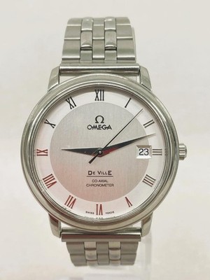 OMEGA De Ville Co-Axial 4574.31 Automatic Silver Dial 38mm Watch Stainless