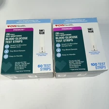 (160ct) CVS Premium True Metrix Diabetic Test Strips SHIPS~FREE~FAST 📭 🚚§}~