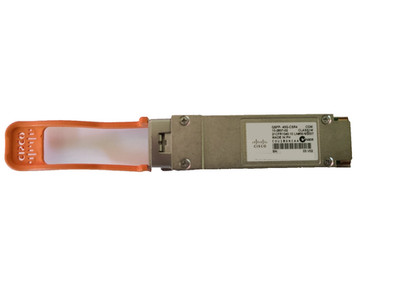 Cisco QSFP-40G-CSR4 (40GBASE-CSR4, 4 lanes, 850 nm MMF, MPO)