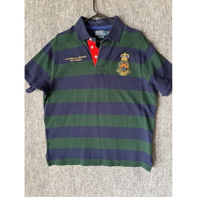 Vintage 90s Polo Ralph Lauren New York Chief Keef Striped Polo