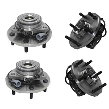 Detroit Axle Front Rear Wheel Bearing and Hub Set for 2004 2005 2006 2007