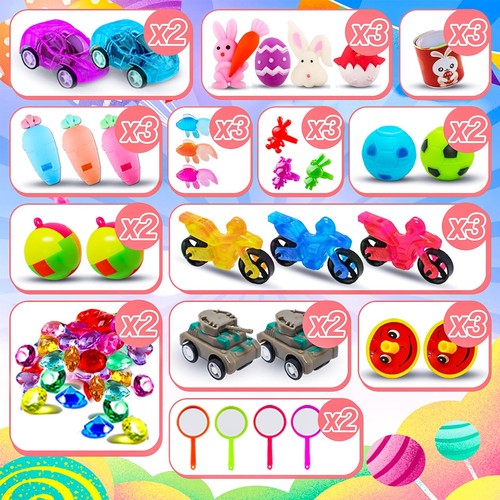 75 PCS Prefilled Easter Eggs with Toys,Filled Easter Eggs with Toys Inside,Ea... - Picture 4 of 7