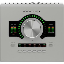 UA Apollo Twin X QUAD 10x6 Gen 2 Thunderbolt 3 Audio Interface Essentials LN