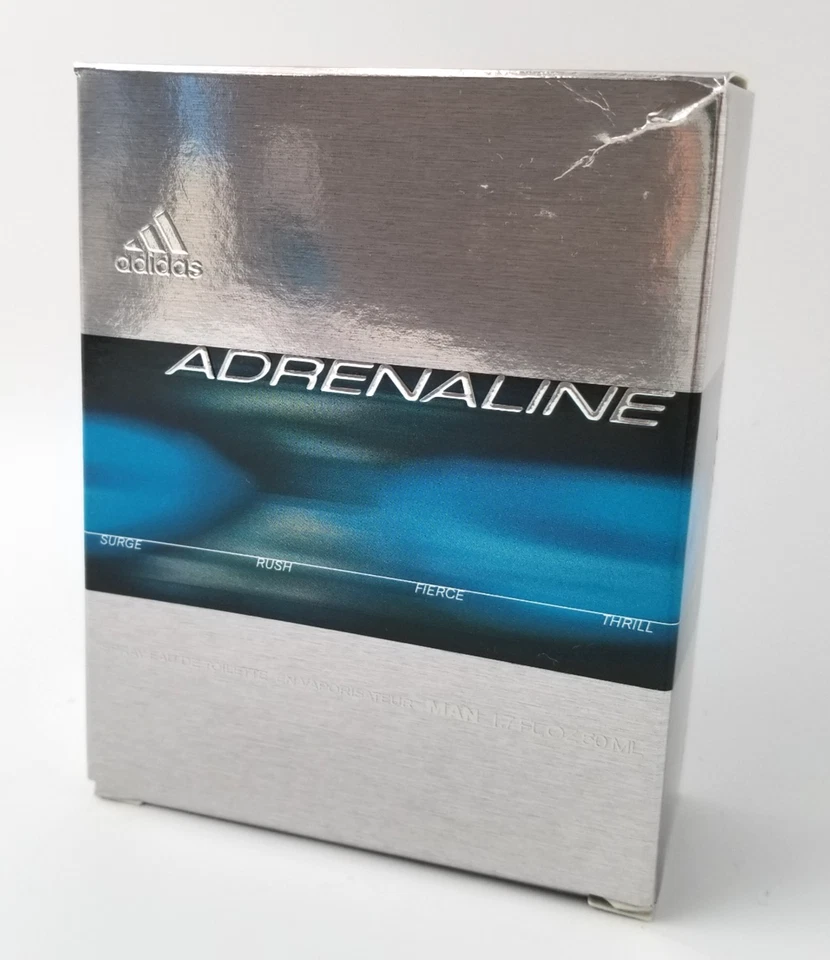 Adidas Adrenaline Colonia Spray Eau De Toilette En Vaporizador 1.7 fl oz 50 ml Foto 3 de 4