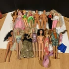 Vintage Barbie Doll Lot of 15 Mattel 80s 90s Ken Mermaid Toddler Mixed Toys