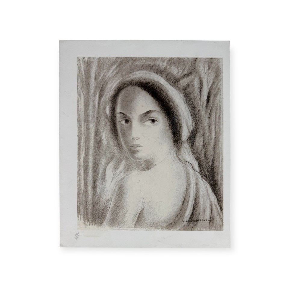 VICTOR MANUEL. Engraving. Serigraphy. Contemporary Art. Cuban Art