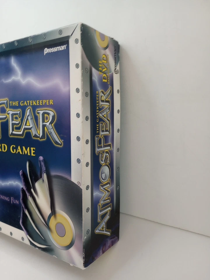 Pressman ATMOSFEAR The Gatekeeper DVD Juego de Mesa Incompleto LEER Foto 4 de 4
