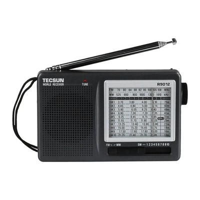 R-9012 Tragbarer Radioempfänger AM/FM/SW 12 Bänder mit Externer AN-03110
