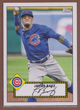 Javier Baez #T52-4 2021 Topps 1952 Redux-2362