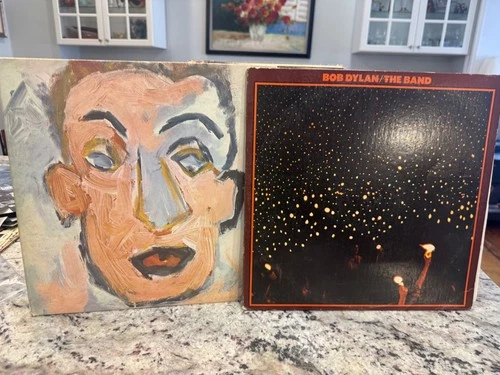 BOB DYLAN 4X VINYL LP LOT SELF PORTRAIT  & BEFORE THE FLOOD W/ THE BAND 4-4-1