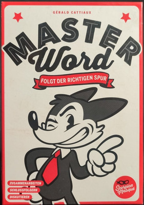 Master Word von Scorpion Masque Asmodee ab 12 Jahren vollständig guter Zustand