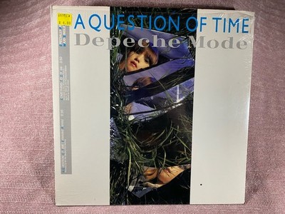 Depeche Mode: A Question of Time- LP 12  (1986 Sire Records) VG Promo Copy