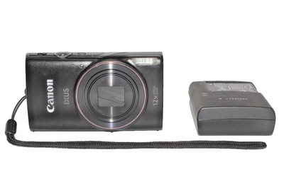 Canon IXUS 285 HS Digital Camera 12X Optical Zoom Black Full HD Wi-Fi