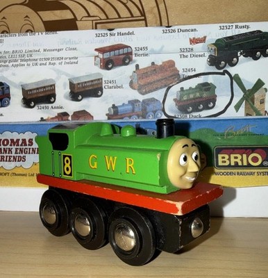 BRIO DUCK  ! THOMAS FRIENDS TRAIN WOODEN RAILWAY HTF IN US ! GWR #8 BRIO !