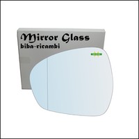 Glas RüCkspiegel Verchromt AsphäRisch Seite Sx-Guidatore FüR Alfa Romeo Ste