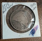 1875 S Seated Liberty Half Dollar 50c 90% Silver AG/G Condition Circulated