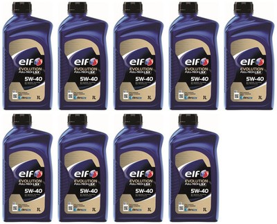 9l ELF Evolution Full-Tech LSX 5W-40 Motoröl ACEA C3 API SN/CF MB 229.51