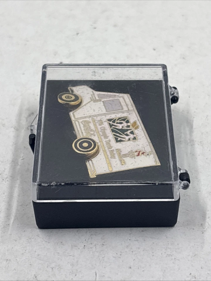 Olympics Past 1996, Coca Cola Truck Sponsor Hat / Lapel Pin - Image 3 of 4