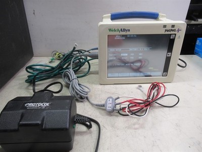 Welch Allyn Propaq CS Model 242 Patient Monitor Vital Signs ECG NIBP 