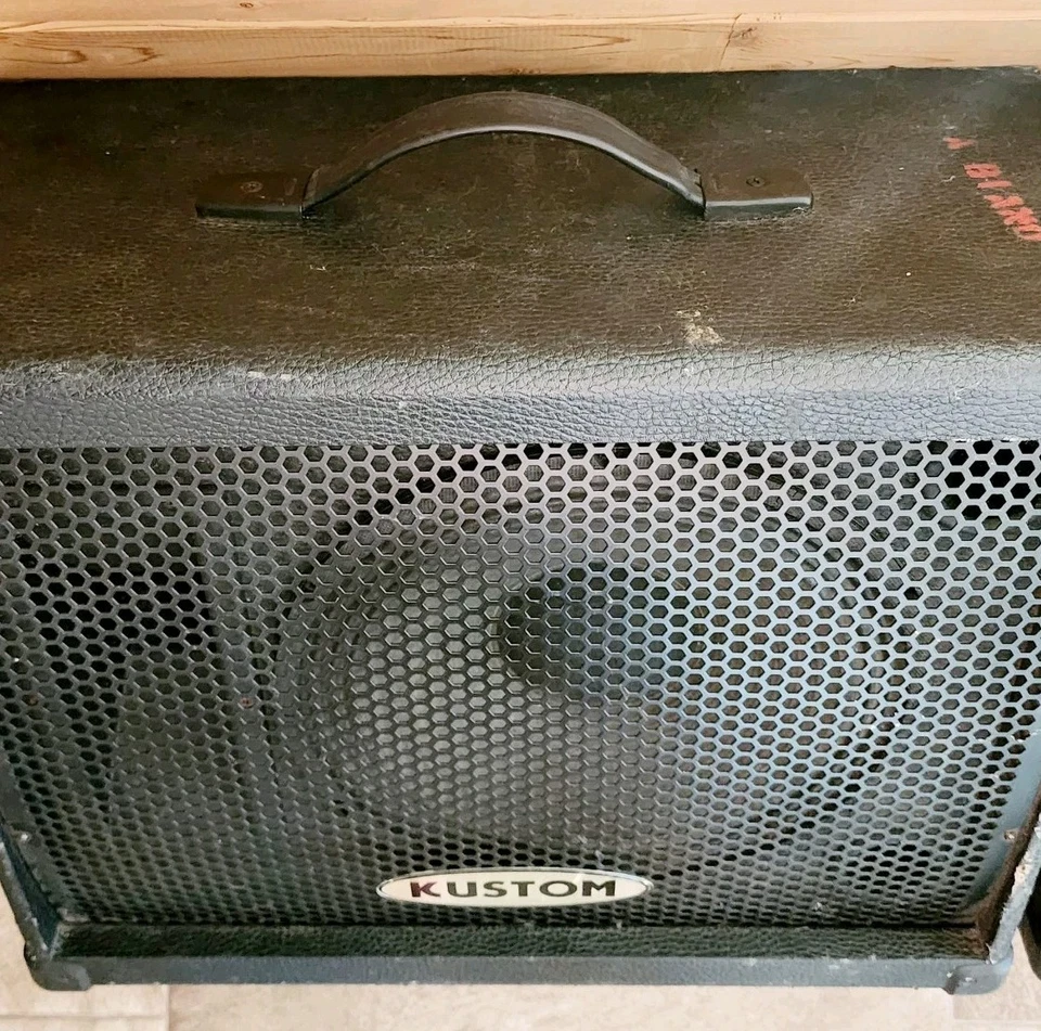 Kustom KPC12MP Powered Wedge Monitor PA Speaker 100 Watt Live Audio Equipment - Image 2 of 4