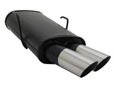 Novus Sportendschalldämpfer für Peugeot 106 (1A/1C/1) 2 x 76mm MS-Design