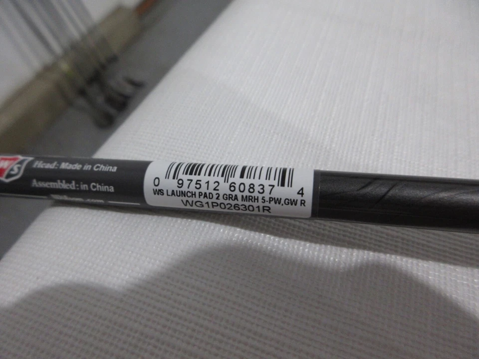 Wilson Staff Launch Pad 2 Iron Set - 5-GW - Evenflow Regular Flex Graphite - NEW - Image 4 of 4