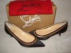100% AUTHENTIC NEW WOMEN LOUBOUTIN PAULINA STRASS CREPE SATIN PUMPS/HEELS US 7.5 — photo 4