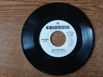 PROMO 1988 MINT-EXC++Art Garfunkel This Is The Moment  38 07949  45