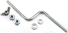 7 Offset Air Cleaner Wing Nut Stud Carburetor 14-20 Chevy Ford Mopar Sbc A16 7 Offset Air Cleaner Wing Nut Stud Carburetor 14-20 Chevy Ford Mopar Sbc A16