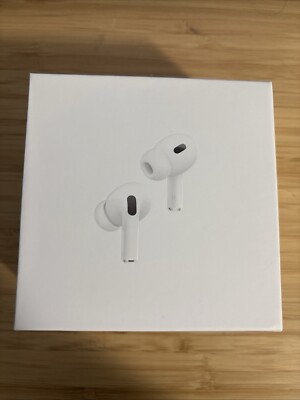 Apple AirPods Pro 2nd Generation with MagSafe Wireless Charging Case - White