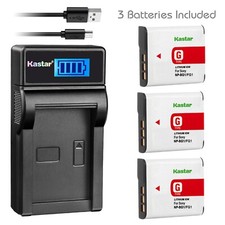 LCD3 Charger 3 battery for DSC-HX7 HX7V HX9 HX9V HX10 HX10V HX20 HX20V HX30