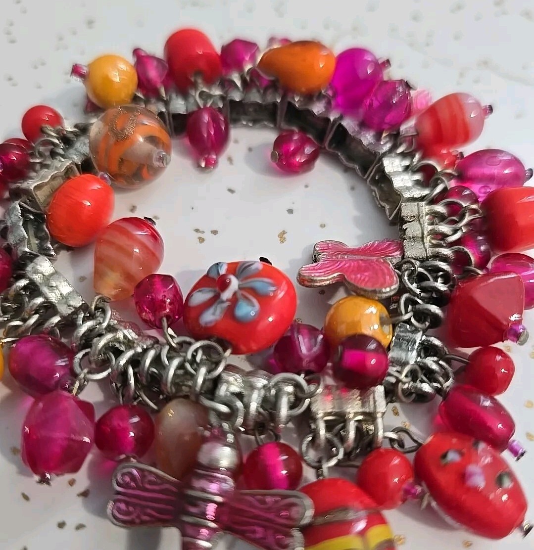 Red Charm Braclet - image 3