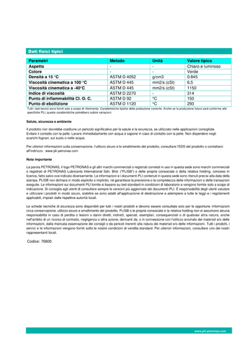 LIQUIDO FRENI PETRONAS ARBOR BF-LHM FLUIDO MINERALE PER MACCHINE AGRICOLE EDILI - Imagen 3 de 3