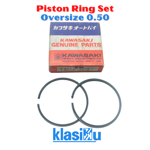 Set Anelli Pistone Originali Kawasaki Klr650 Klr 650 13008-0033 2008 - Foto 9
