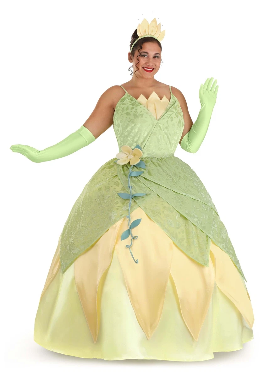 Plus Size Deluxe Disney Princess and the Frog Tiana Costume