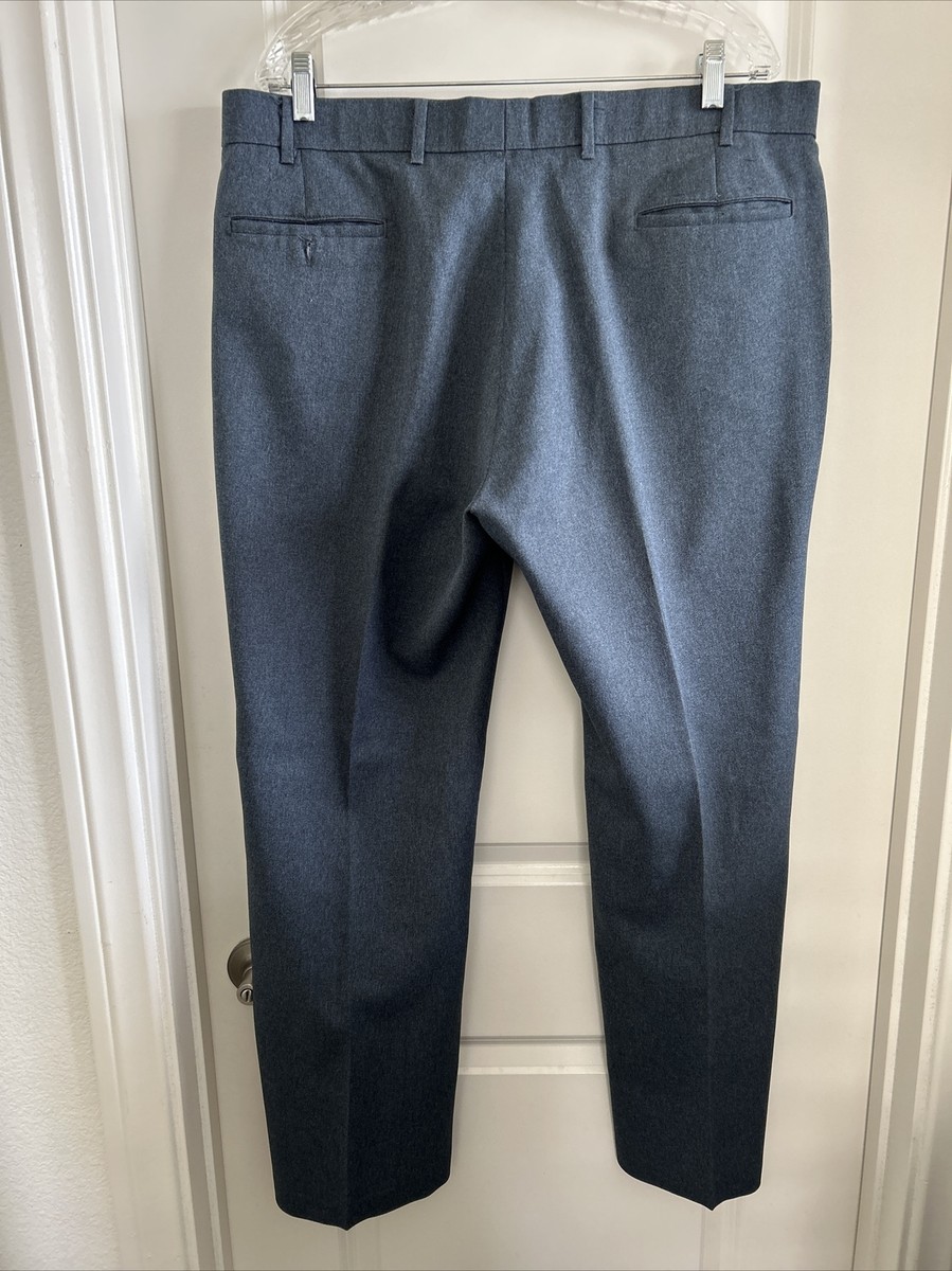 80s LEVI'S ACTION SLACKS USA製 W32/L30 Vintage 1980's Levis Action Slacks, Mens Blue USA, Deadstock