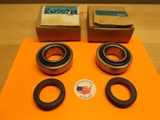 1966 OLDSMOBILE JETSTAR REAR WHEEL BEARING SET OF 2 NEW G.M. RW507BR USA MADE