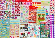 35 Sheets of Stickers Planner Craft Scrapbook Variety Themes Seasons Holidays