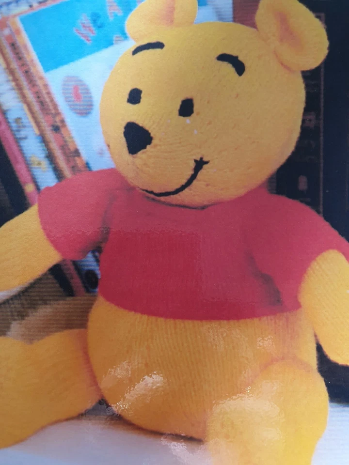 DK knitting pattern Winnie the Pooh type (408)